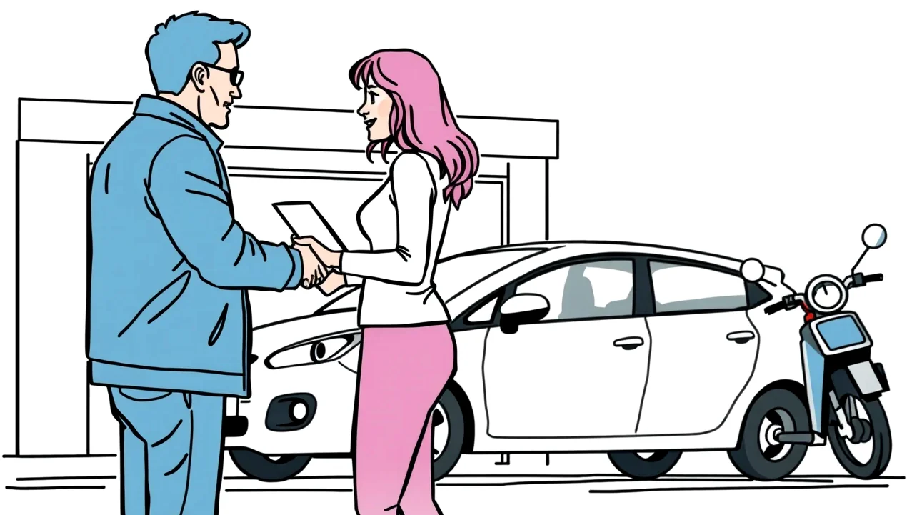 Prehliadka a kontrola poškodenia karosérie a nárazníka v autoservise