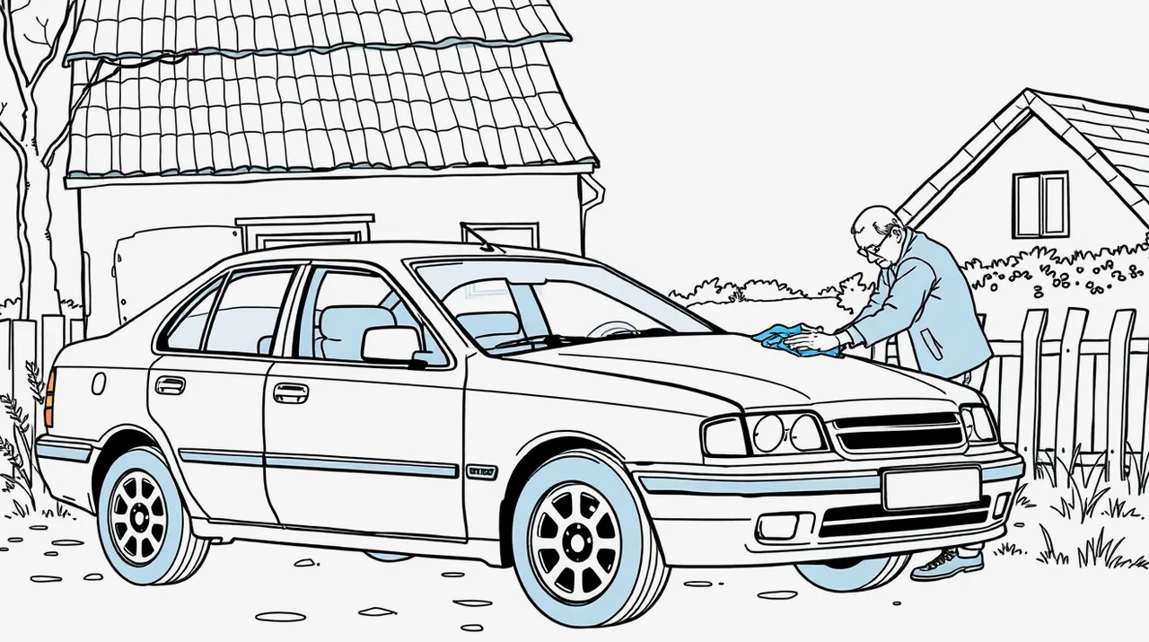 Vodič preberá kľúče a faktúru v autoservise po oprave poistnej udalosti