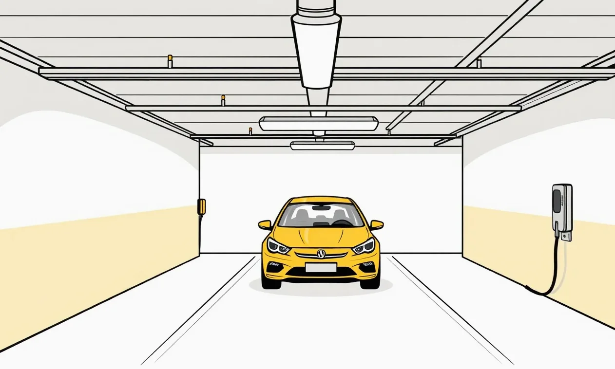 Revízny technik kontroluje ističe a rozvádzač pre nabíjaciu stanicu elektromobilu meracím prístrojom