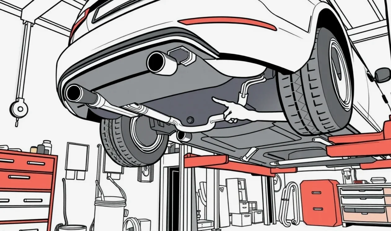 Prázdny priestor pre autobatériu s prestrihnutými káblami pod kapotou auta