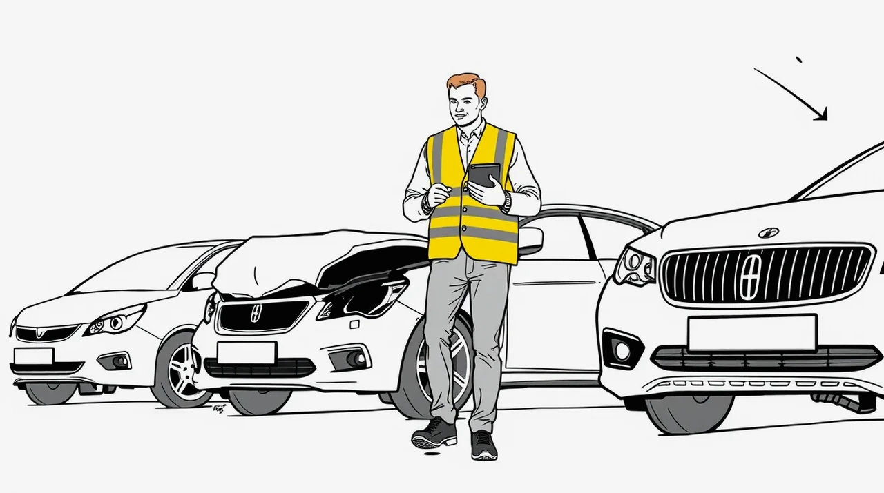 Prasknuté čelné sklo automobilu s pavučinou po zásahu veľkou krúpou počas búrky