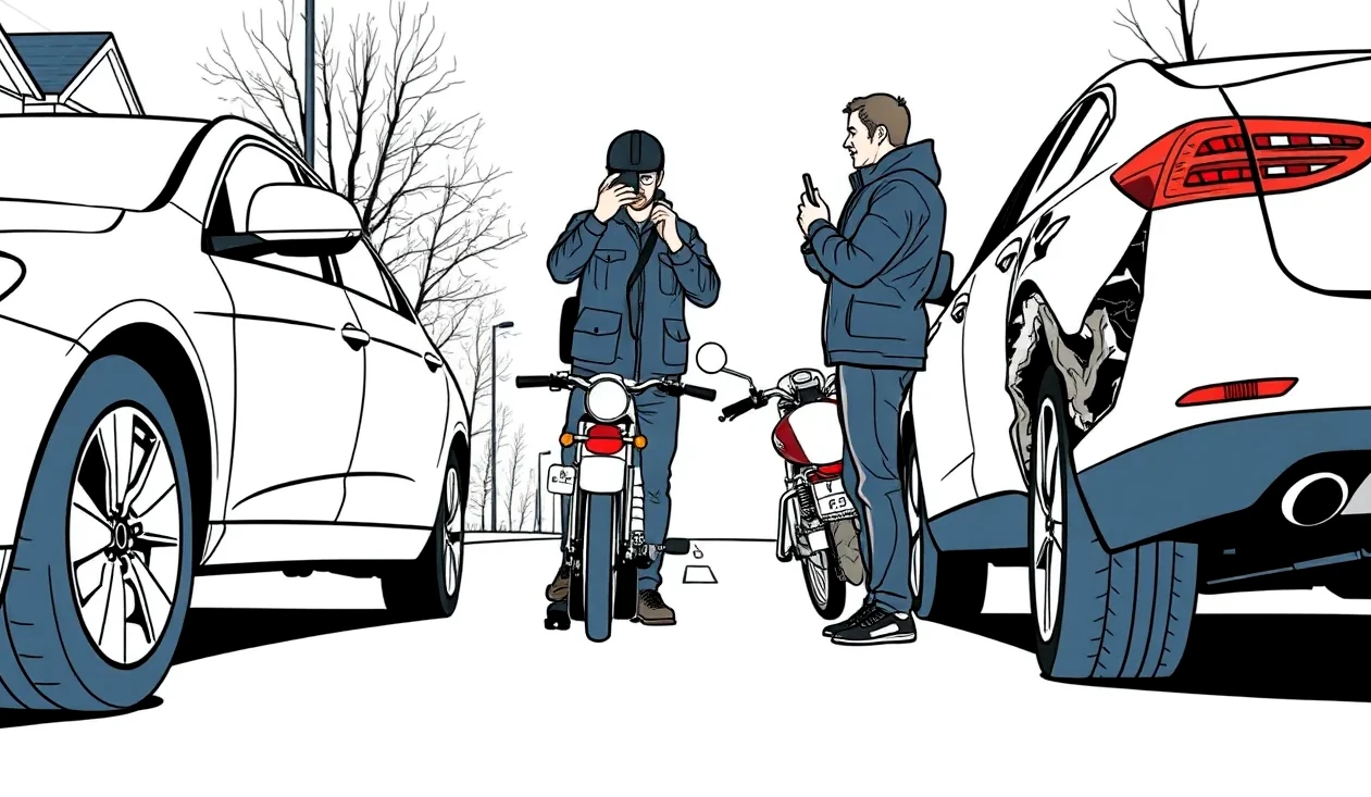 Medzinárodná automobilová poisťovacia karta položená vedľa záznamu o nehode