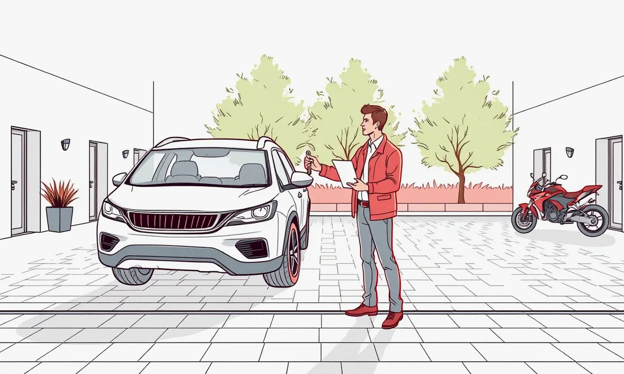 Poškodená predná časť terénneho vozidla Land Rover po dopravnej nehode na ceste