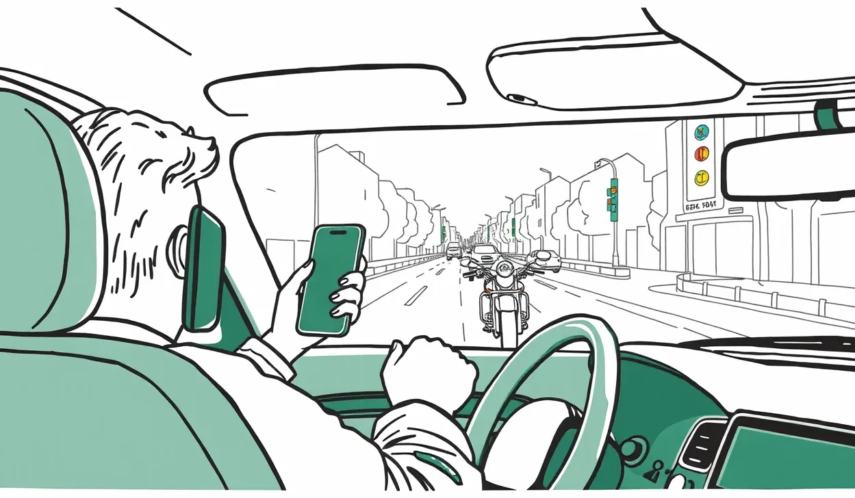 Vodič vypĺňajúci tlačivo o dopravnej nehode na kapote poškodeného automobilu